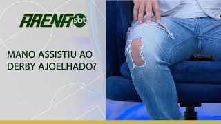 Mano assistiu Corinthians x Palmeiras ajoelhado? | Arena SBT (04/11/24)