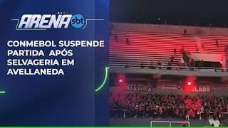 Independiente x U. de Chile: jogo suspenso após selvageria em Avellaneda | Arena SBT (20/08/25)
