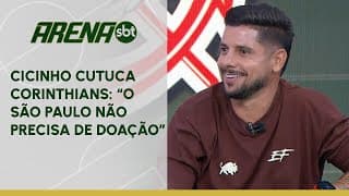 "O São Paulo não precisa de doação, é muito organizado", diz Cicinho | Arena SBT (02/12/24)