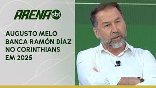 EXCLUSIVO: Augusto Melo banca Ramón Díaz no Corinthians em 2025 | Arena SBT (25/11/24)