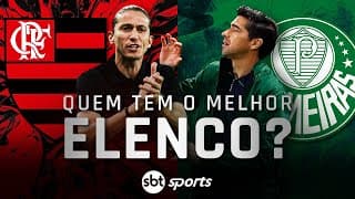 Flamengo x Palmeiras: quem tem o melhor elenco? | SBT Sports (19/10/25)