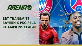 SBT transmite Bayern de Munique x PSG pela Champions League | Arena SBT (25/11/24)