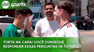 Torta na Cara! Você consegue responder essas perguntas de futebol? | SBT Sports (09/03/25)