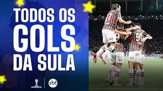 Todos os gols das oitavas da Sul-Americana 2025 | SBT Sports (24/08/25)