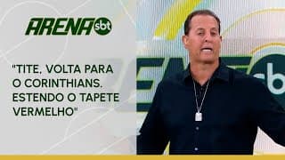 "Tite, volta para o Corinthians. Estendo o tapete vermelho", dispara Benja | Arena SBT (13/03/25)