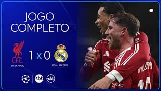 Liverpool 1 x 0 Real Madrid - Vitória magra dos Reds I Champions League 2025/26