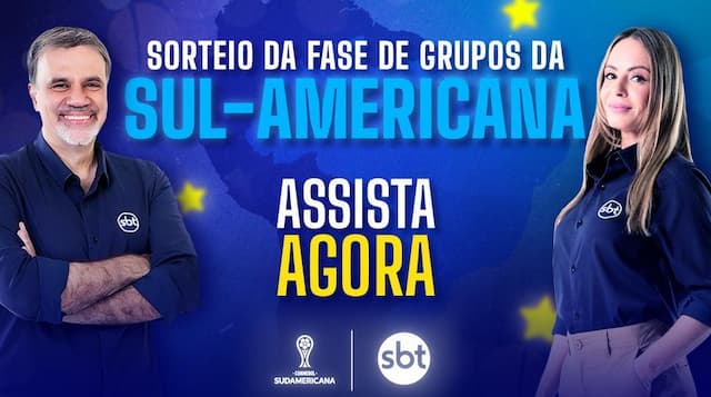 Assista ao sorteio dos grupos da Copa Sul-Americana 2026