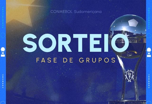 SBT Sports transmite sorteio da fase de grupos da Sul-Americana