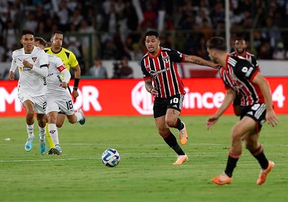São Paulo encara tabu histórico contra a LDU em Quito pela Libertadores