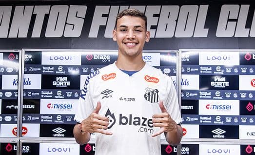 Deivid Washington é apresentado no Santos e fala de encontro com Neymar: "Travei"