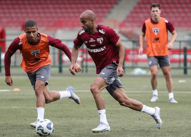 São Paulo se reapresenta e Lucas Moura voltar a trabalhar com o elenco