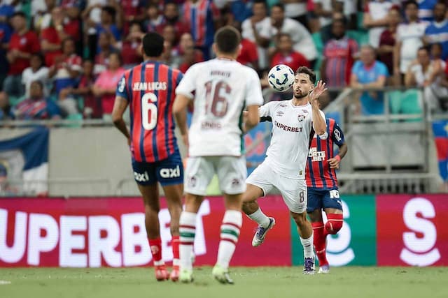 Bahia sai na frente do Fluminense nas quartas da Copa do Brasil