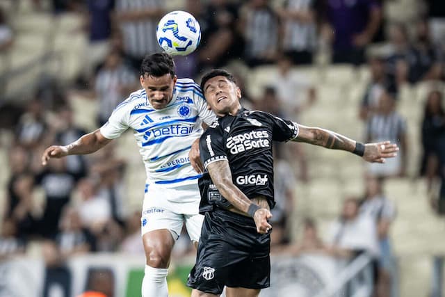 Cruzeiro tropeça, empata com o Ceará e sai da briga pelo título do Brasileirão