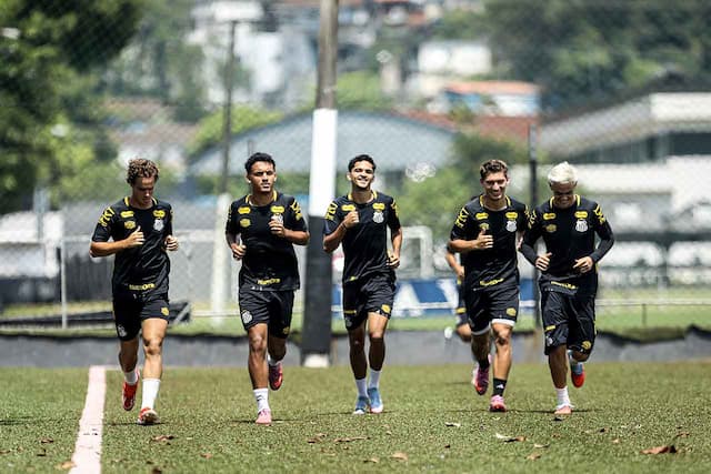 Com time em alta, Santos se prepara para a Copinha