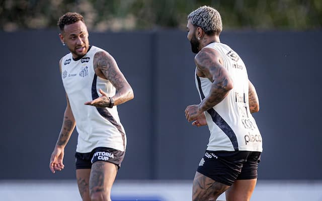 Com Neymar e Gabigol, Santos inscreve 50 jogadores na Sul-Americana