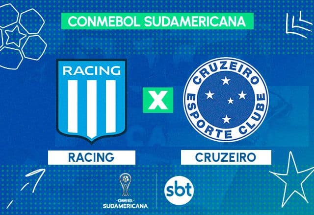 SBT transmite Racing x Cruzeiro pela final da Sul-Americana
