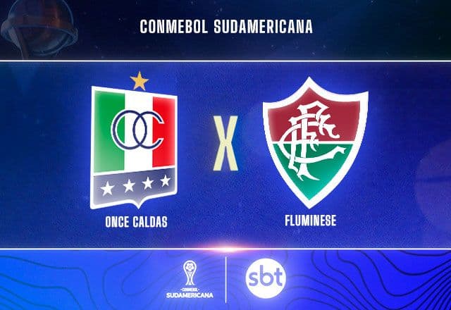 SBT transmite Once Caldas x Fluminense pela Copa Sul-Americana