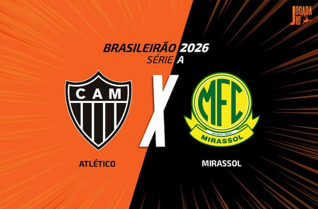 Atlético x Mirassol: onde assistir, escalações e arbitragem