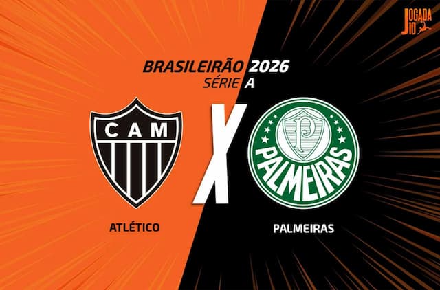 Atlético-MG x Palmeiras: onde assistir, escalações e arbitragem