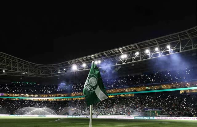 Palmeiras inicia transição visual para o “Nubank Parque”