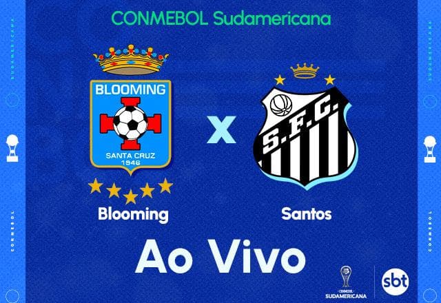 Ao vivo: assista Blooming x Santos pela Copa Sul-Americana