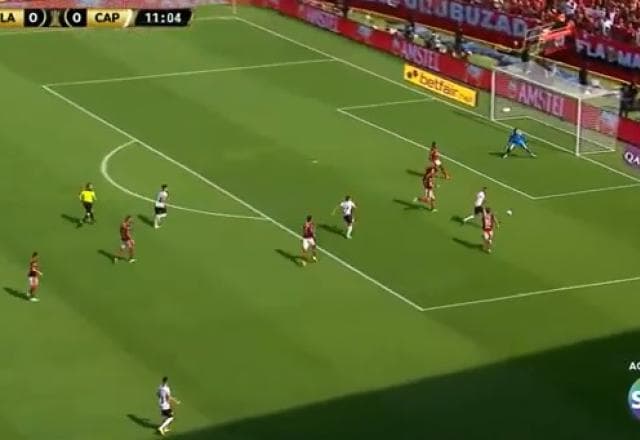 Incrível! Athletico-PR desperdiça duas chances seguidas contra o Flamengo