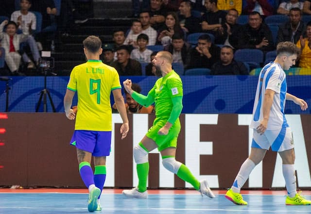 Brasil vence Argentina e conquista hexacampeonato mundial de futsal