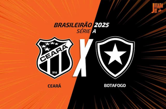 Ceará x Botafogo: onde assistir, escalações e arbitragem