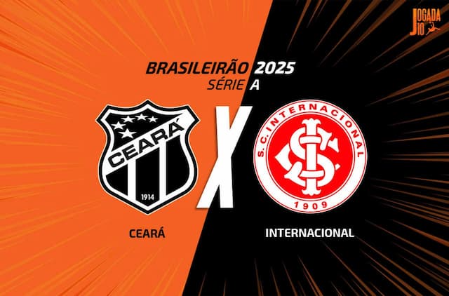 Ceará x Internacional: onde assistir, escalações e arbitragem