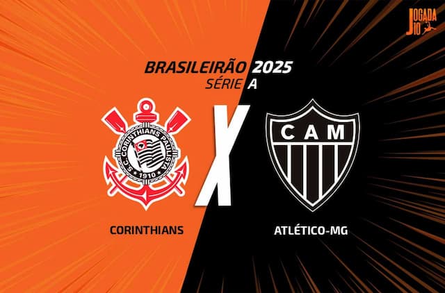 Corinthians x Atlético-MG: onde assistir, horário e escalações