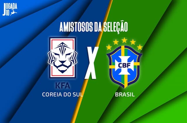 Coreia do Sul x Brasil: onde assistir, escalações e arbitragem