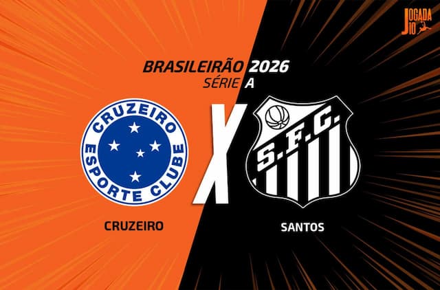 Cruzeiro x Santos: onde assistir, escalações e arbitragem