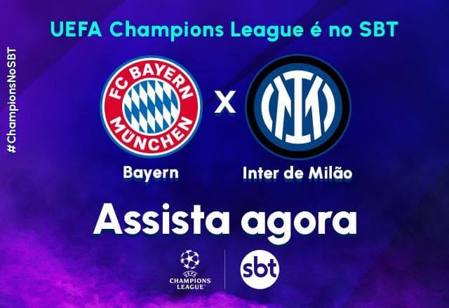 Ao vivo: assista Bayern de Munique x Inter de Milão pela Champions League