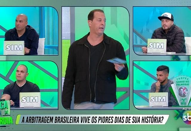"Esse é o pior momento da arbitragem brasileira na história", diz Mano