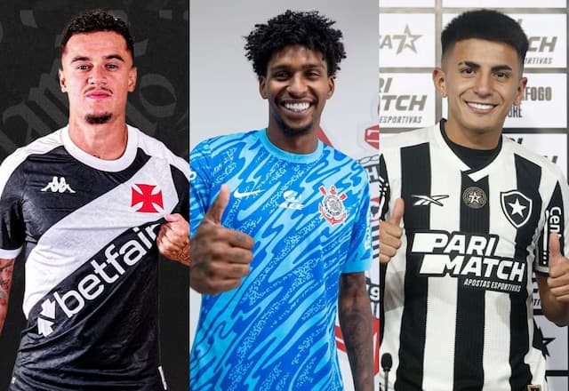 Confira todas as contratações dos times da Série A na janela do futebol brasileiro