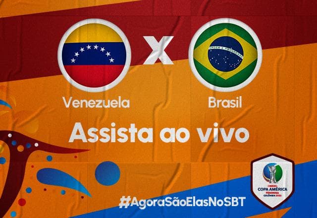 Ao vivo: assista Venezuela x Brasil pela Copa América Feminina