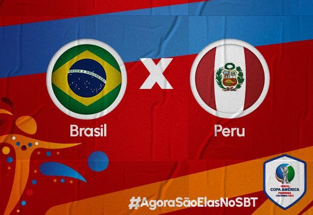 SBT transmite Brasil x Peru pela Copa América Feminina