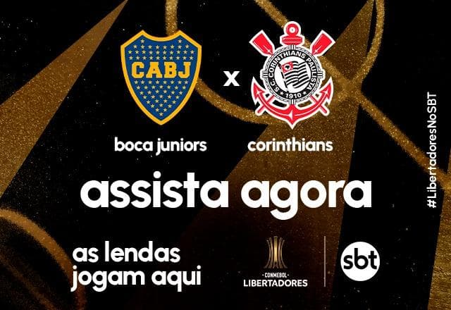 Ao vivo: assista Boca Juniors x Corinthians pela Libertadores