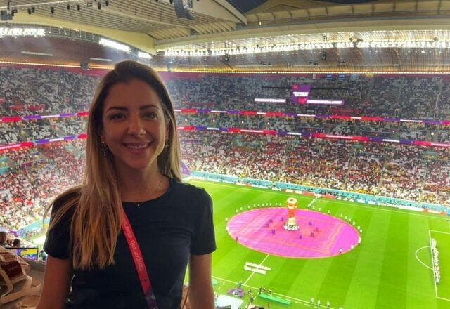 Domitila Becker é alvo de agressão de iranianos na Copa do Mundo
