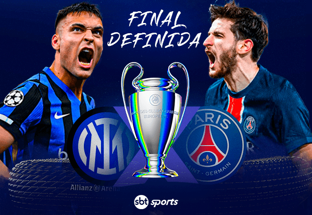 PSG x Inter de Milão: saiba tudo sobre a final da Champions League 2024/25