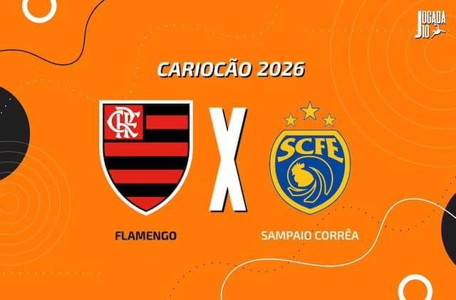 Flamengo x Sampaio Corrêa: onde assistir, escalações e arbitragem