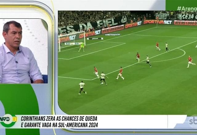 Carille compara Corinthians de 17 com Botafogo de 23: "Perdemos o foco"