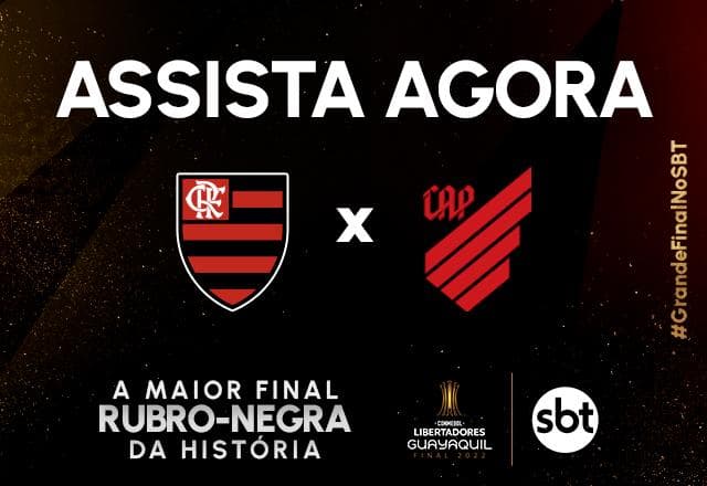 Ao vivo: assista Flamengo x Athletico-PR pela final da Libertadores