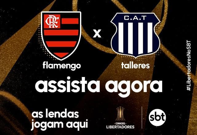 Ao vivo: assista Flamengo x Talleres pela Libertadores