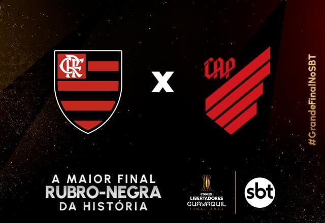 SBT transmite Flamengo x Athletico-PR pela final da Libertadores