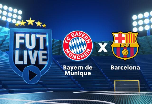 SBT tem Futlive após Bayern de Munique x Barcelona pela Champions League