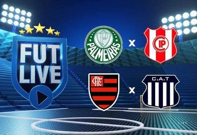 SBT tem Futlive após jogos de Palmeiras e Flamengo pela Libertadores