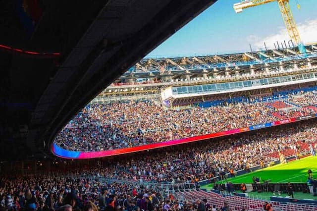 Camp Nou reabre com casa cheia para Barcelona x Athletic Bilbao