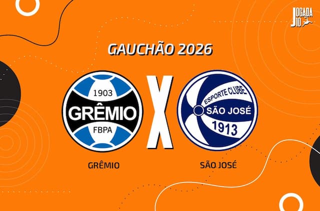 Grêmio x São José: onde assistir, escalações e arbitragem