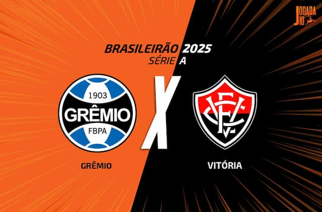 Grêmio x Vitória: onde assistir, escalações e arbitragem